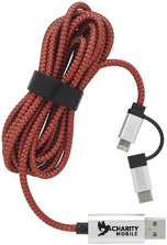 8' Multi-USB Charging Cable
