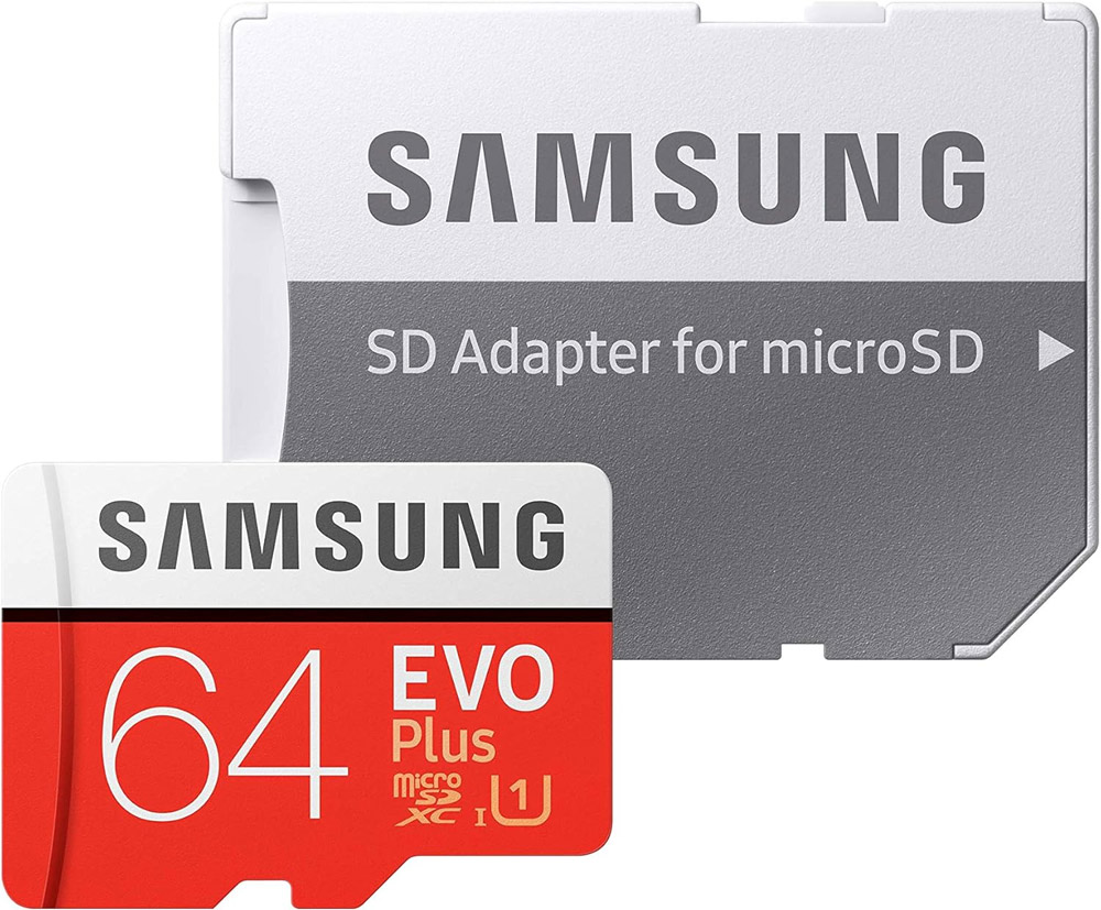 EVO Plus 64 GB microSDXC Memory Card