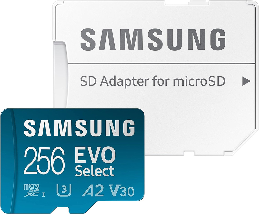 EVO Select 256 GB microSDXC Memory Card