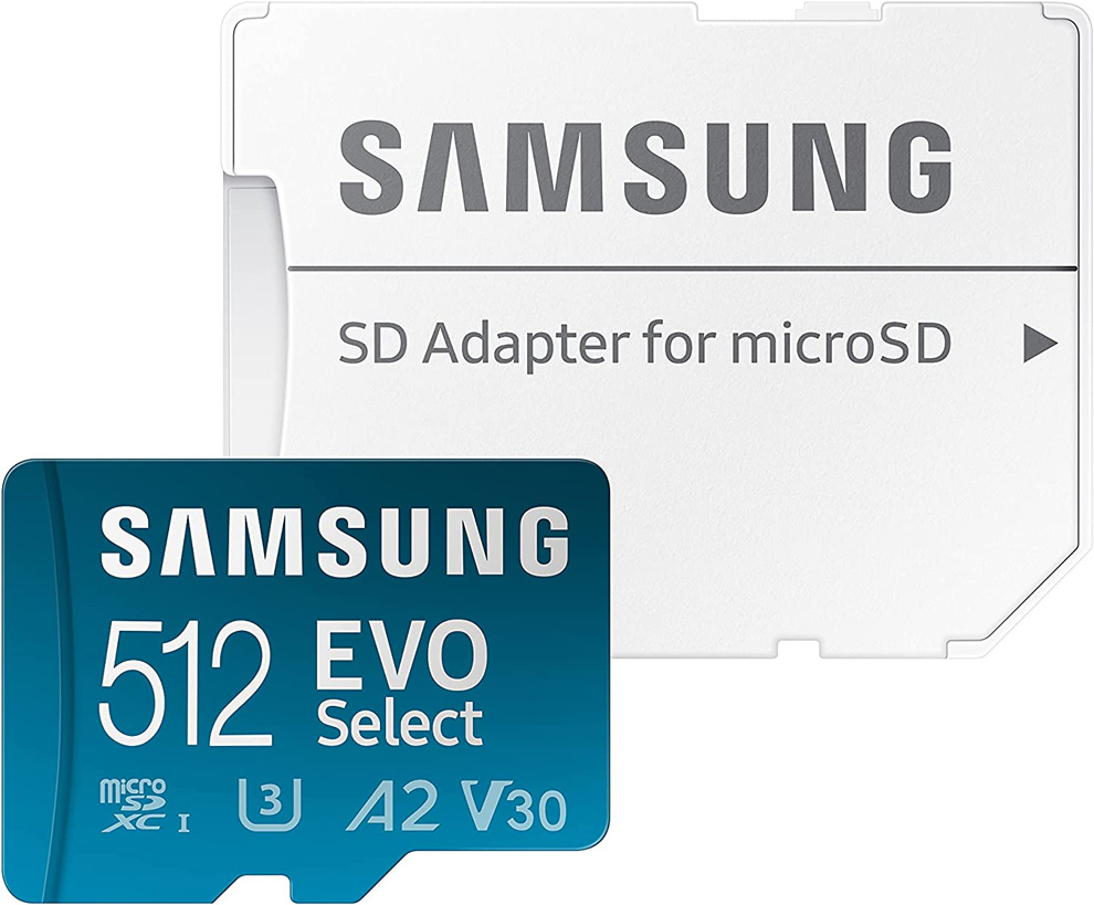 EVO Select 512 GB microSDXC Memory Card